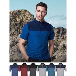 [이지바이]여름타파 남성 기능성 반팔 집업 티셔츠(ST31LT054M)