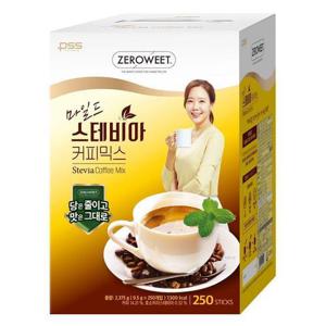 [펄세스]펄세스 스테비아 250T 마일드 커피믹스 믹스커피 (42823223)