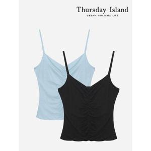 [써스데이아일랜드]셔링 슬리브리스(T244MSL235W)