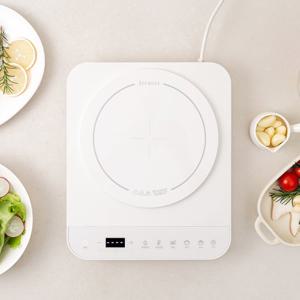 [제크롤] 1구 미니 인덕션 전기레인지 10단 고출력 휴대용 JK-IS2000W