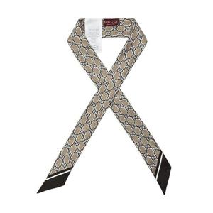 구찌 방도 스카프 799996 3G001 9864 GG 섀도우 실크