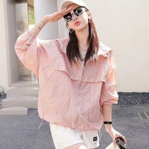 [블랙퀸] 햇빛차단 루즈핏 빅포켓 후드점퍼 blk004667