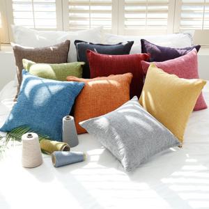 북유럽 고급 코튼 쇼파쿠션 인테리어 린넨 쿠션 솜포함