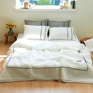 [몽쉐어]롤랑 뱀부 시어서커 여름 이불 패드 세트 SS (슈퍼싱글)