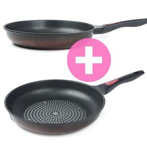 퀸센스 슈퍼 다이아몬드 인덕션 후라이팬30cm 1+1