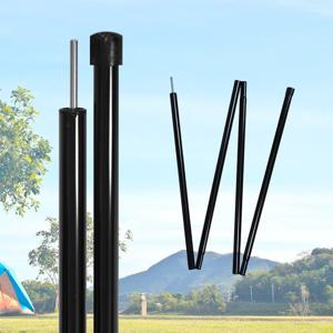 BUCK703 지주폴 타프폴대 블랙 19파이 2000mm 1P