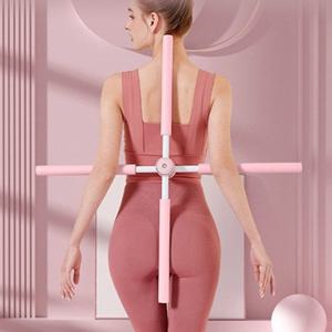 런웨이브 회전 2in1십자 스트레칭봉 스트레칭봉 요가 마사지 필라테스 운동 헬스