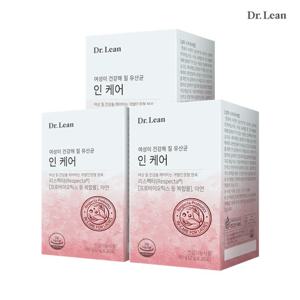 [닥터린] 리스펙타 여성 질유산균 인케어 30포 x 3박스