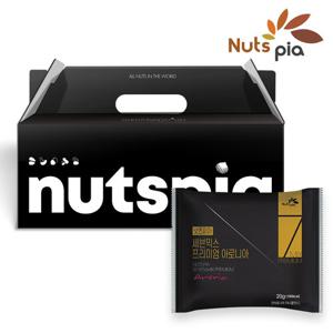 [넛츠피아] 세븐믹스 프리미엄 아로니아 25봉 선물세트 하루한줌 견과류