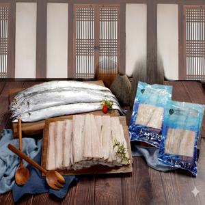 국내산 가시없는 100% 순살갈치 (5팩) 10-15미 손질분