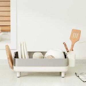 한샘몰PICK 4BNK 모던스틸 컴팩트 식기건조대 1단