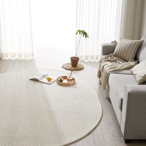 투유 라울 타원형 단모 사계절 러그 카페트 170x230 by조희선