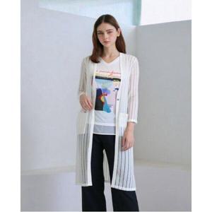 [아날도바시니](아날도바시니) 브이넥 니트 롱가디건(AV05QD02M)