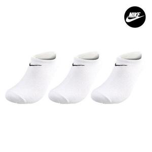 [나이키]나이키 라이트웨이트 노쇼 여성 남자 덧신 양말 페이크삭스 3팩세트 SX2554-101