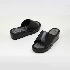 국산 여성 지압슬리퍼 통굽신발 여자 사무실실내화