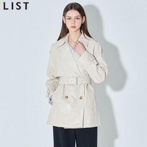 [리스트]모던시크 레더 하프 트렌치코트