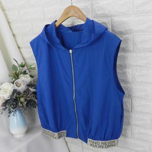 [쿨젠]lss_후드영문조끼VOT아노락조끼,바스락조끼,운동조끼,등산조끼,박스핏,후드조끼