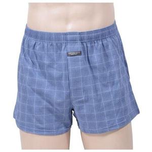 [에이치플러스몰]순면 남성 체크 사각 팬티세트 3매입