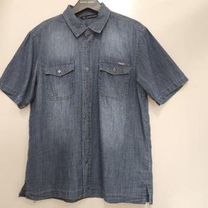 [뱅뱅]뱅뱅 HC15 뱅뱅 여름 남성 빅사이즈 더블포켓 데님 반팔 남방 BSLD32 (33841811)