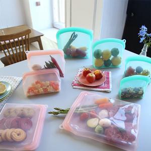 [리오쿡] 플래티넘 실리콘 지퍼백 8종 세트