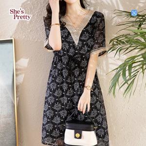 [쉬즈프리티] 에스닉골드테일원피스