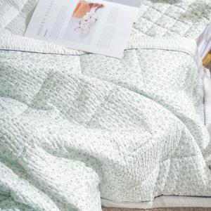 [몽쉐어] 라엘 시어서커 누비이불 Q 3color