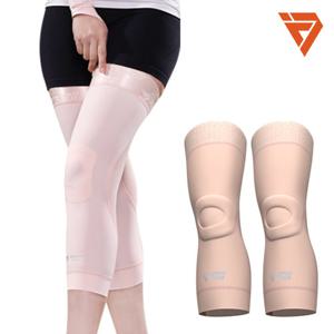 [테이핑테크] 바디핏 무릎보호대 2개입 메쉬 여름용 슬개골 러닝 필라테스 골프