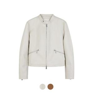 [프로젝트엠][프로젝트엠] PRJCT 여성 레더 스웨이드 바이커 자켓_EYE1JJ2500