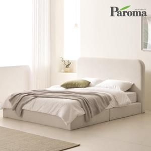 오딘 평상형 호텔식 슈퍼싱글 패브릭침대+유로탑본넬매트