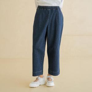 엄마옷 마담4060 [내추럴포엠]다트데님배기팬츠 -QPN2603016-