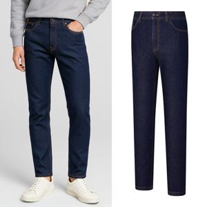 콜핑 2101PK804M 슬림핏 남성 인디고 데님 청바지