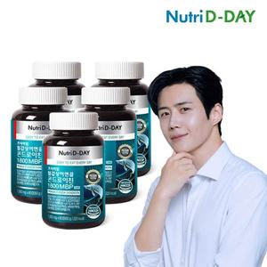 [뉴트리디데이] 프리미엄 철갑상어연골 콘드로이친 1800 MBP C6S x 5병 총300정