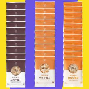 미식백과 누룽지 50g x 30봉 백미 10봉 + 찹쌀 10봉 + 오곡 10봉