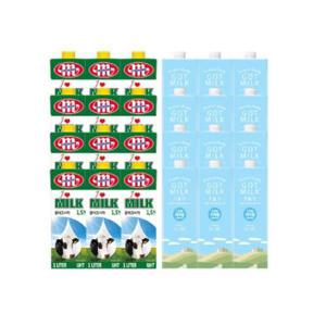 [진이네바구니]믈레코비타 아이러브 저지방 갓밀크 저지방 혼용출고 1.5% 1L X 12입 아이들우유 (44495694)
