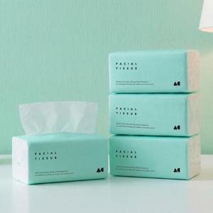올챌린지 미용티슈 민트그린 300매 12개입
