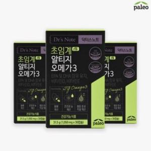 [팔레오] 초임계 rTG 알티지 오메가3 3박스