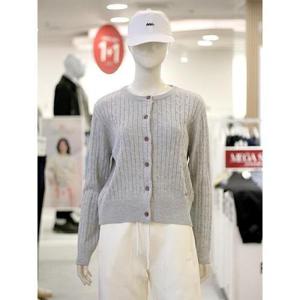 [인터크루]인터크루 세이브존03 여성 꽈배기 케이블 라운드 니트 가디건 ITZ1WC51A (30551405)