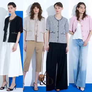 [A&D]26SS 글리터 썸머 트위드 자켓