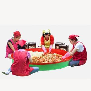 180cm 국산 김장 용 매트 도구 김치 양념 버무림 패드 버무리는 깔개 WFKBWWC