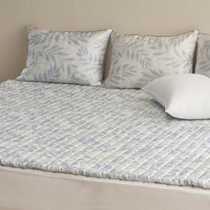 로럴 인견 항균 시원한 여름 패밀리 침대패드 KK