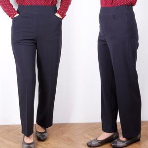 [할마마마] 봄여름심플정장통바지 마담밴딩팬츠 외출바지