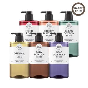 [NEW] 해피바스 오리지널 컬렉션 바디워시 2입 모음