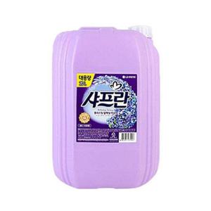 샤프란 섬유유연제 퍼플 대용량 업소용 20L W96AD9D
