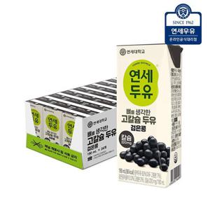 연세두유 뼈 고칼슘 검은콩 두유 190ml 24팩