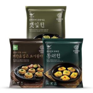 갤러리아_사옹원 알찬 3종 세트 / 동태전 깻잎전 계란옷고기완자