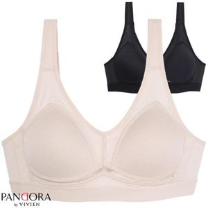 [판도라by비비안]판도라by비비안 쿨메쉬 노와이어 스포츠브라 ABC컵 pbr7134n