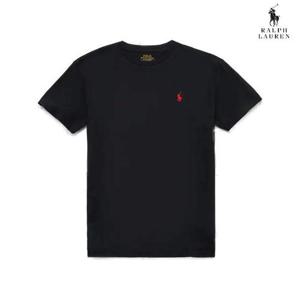 [폴로]폴로 랄프로렌 클래식핏 남녀공용 블랙 반팔 티셔츠
