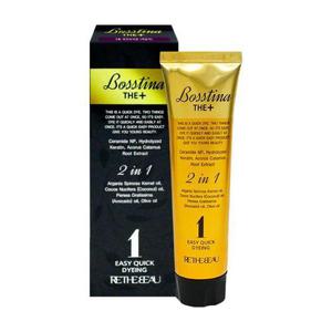 보스티나 시즌2 더 플러스 염색제 3호 와인브라운/새치커버 셀프 흰머리 뿌