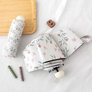 스프링 우양산 미니 양산 암막 차단 접이식 폴딩