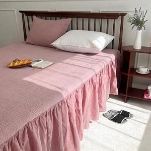 한스갤러리 순면 워싱 누빔 매트리스 침대 베드 스커트(SS)